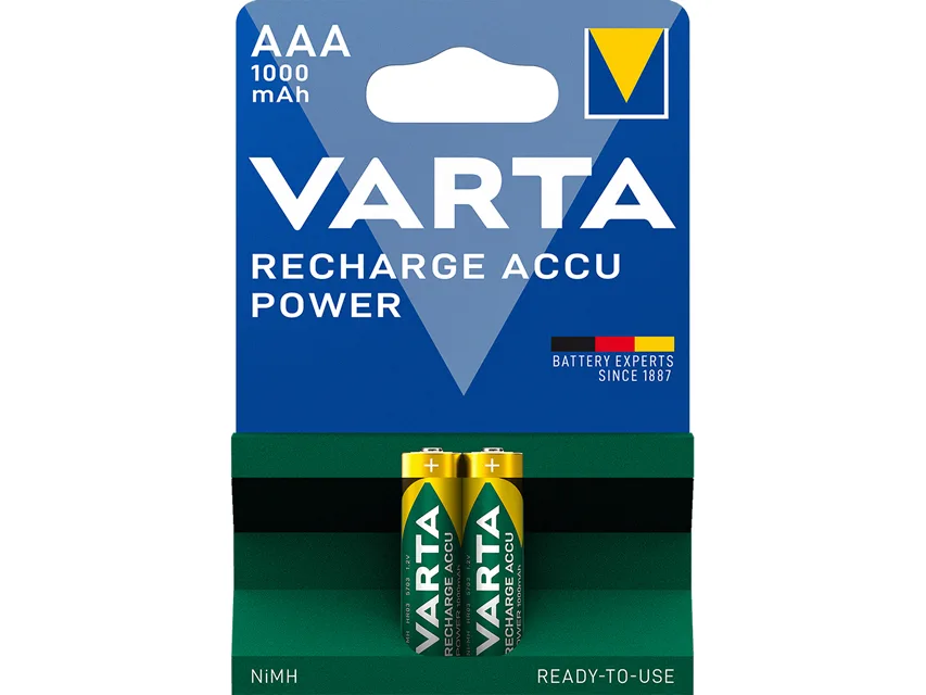 Baterii reîncărcabile Varta Power Play - ministilo AAA