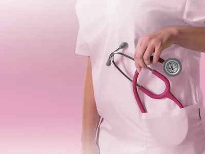 LITTMANN CLASSIC III - 5648C - zmeură - finisaj inox