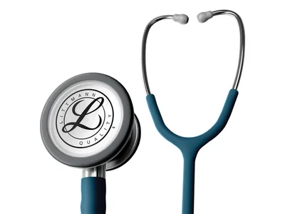 Littmann Classic III - 5623C - caribbean blue - finisaj inox