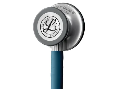 Littmann Classic III - 5623C - caribbean blue - finisaj inox
