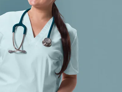 Littmann Classic III - 5623C - caribbean blue - finisaj inox