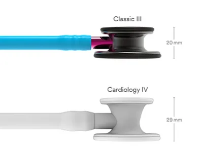 Stetoscop Littmann Classic III - 5872 - turcoaz - finisaj fum