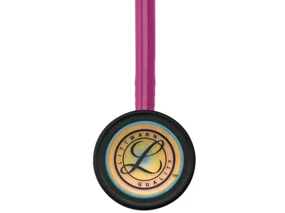 Stetoscop Littmann Classic III - 5806 - roz - finisaj curcubeu