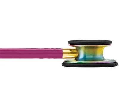Stetoscop Littmann Classic III - 5806 - roz - finisaj curcubeu