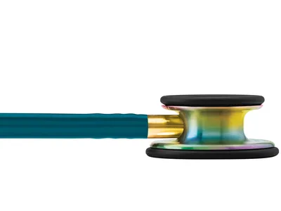Stetoscop Littmann Classic III - 5807 - caribbean blue - rainbow finish