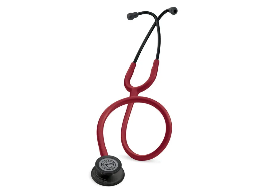 Stetos Littmann Classic III - 5868 - burgundy - black finish