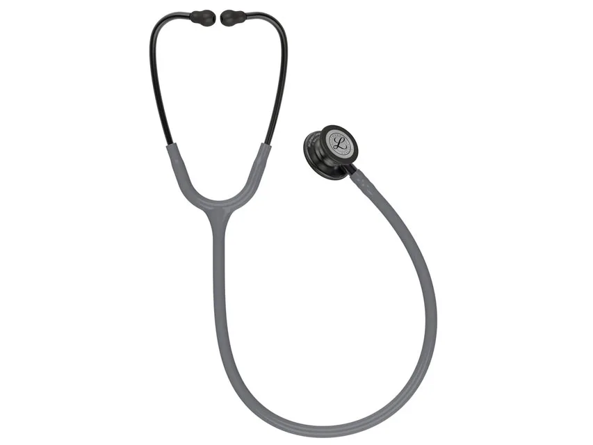 Littmann Classic III - 5873 - gri - finisaj fumuriu