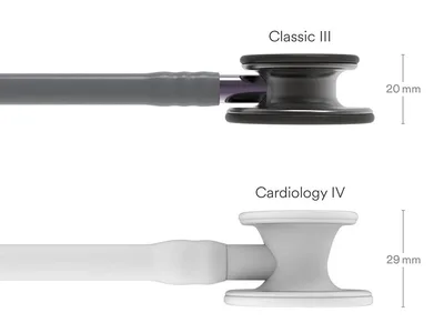 Littmann Classic III - 5873 - gri - finisaj fumuriu