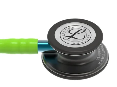 Littmann Classic III - 5875 - lime green - smoke finish