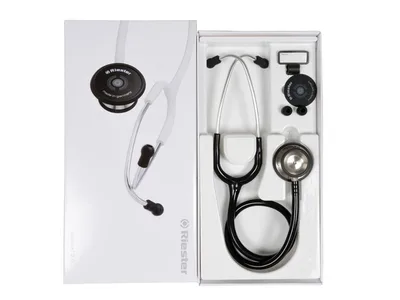 Riester Duplex 2.0 S/S stetos pentru adulți - negru