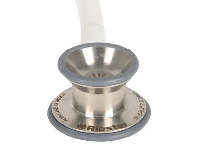 Stetoscop Riester Duplex 2.0 din oțel inoxidabil - pediatric - alb