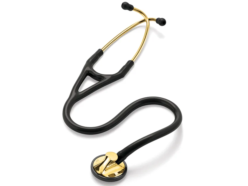 Stetoscop Littmann Master Cardiology S.E. - 2175 - negru - finisaj alamă