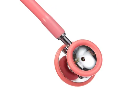 Stetoscop pediatric WAN PLUS cu două capete - Y roz