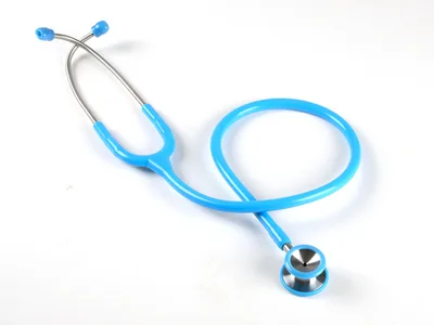 Stetoscop clasic cu două capete pediatric - albastru deschis
