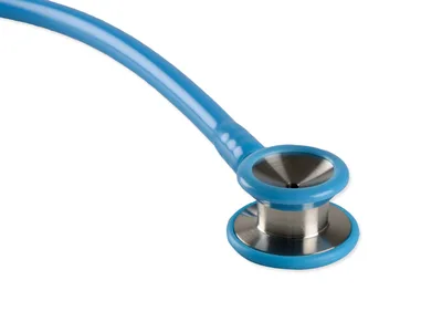 Stetoscop clasic cu două capete pediatric - albastru deschis