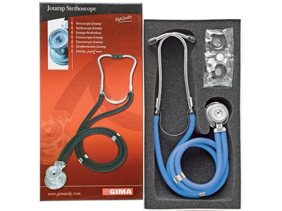 Stetoscop dublu JOTARAP DUAL HEAD - albastru deschis