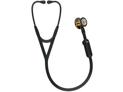 Stetoscop digital Littmann Core - 8863 - negru - finisaj cupru lucios