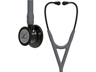 Stetoscop Littmann Cardiology IV - 6238 - gri - finisaj poli înalt