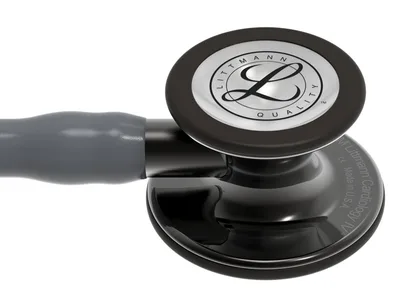 Stetoscop Littmann Cardiology IV - 6238 - gri - finisaj poli înalt