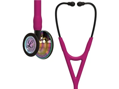 Stetoscop Littmann Cardiology IV - 6241 - raspberry - rainbow finish