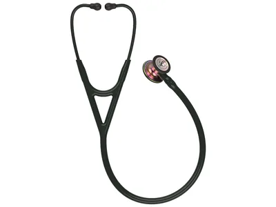 Stetoscop Littmann Cardiology IV - 6165 - negru - finisaj rainbow