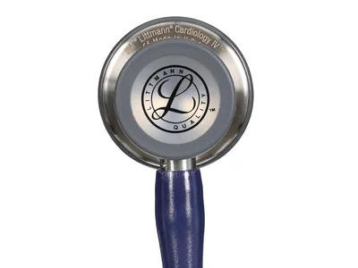 Stetoscop Littmann Cardiology IV - 6187C - albastru mezzanin - finisaj inox
