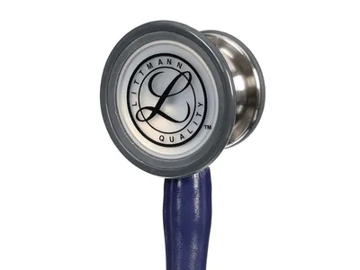 Stetoscop Littmann Cardiology IV - 6187C - albastru mezzanin - finisaj inox
