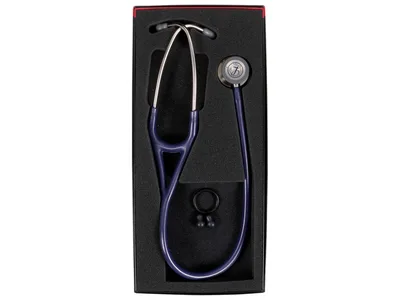 Stetoscop Littmann Cardiology IV - 6187C - albastru mezzanin - finisaj inox