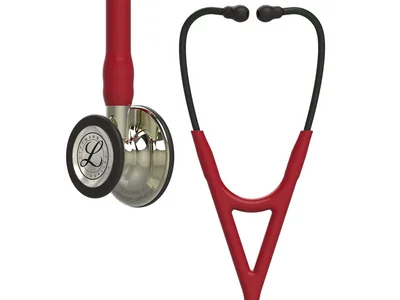 Stetoscop Littmann Cardiology IV - 6176 - burgundy - champagne finish