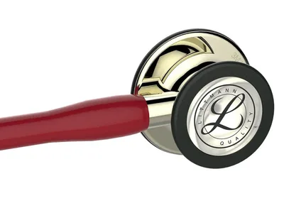 Stetoscop Littmann Cardiology IV - 6176 - burgundy - champagne finish