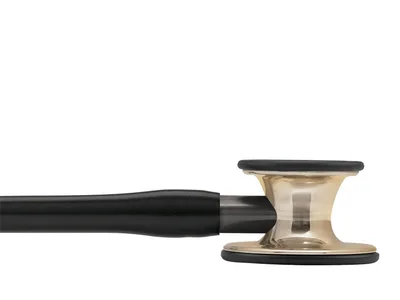 Stetoscop Littmann Cardiology IV - 6179 - negru/champagne - finisaj fumuriu