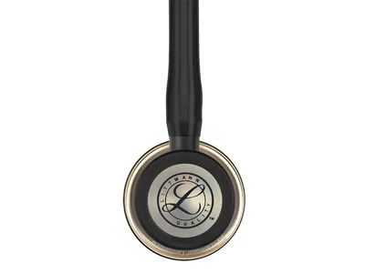 Stetoscop Littmann Cardiology IV - 6179 - negru/champagne - finisaj fumuriu