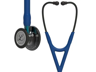 Stetoscop Littmann Cardiology IV - 6202 - navy - high polish smoke finish