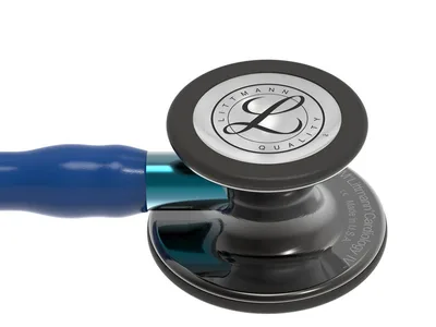Stetoscop Littmann Cardiology IV - 6202 - navy - high polish smoke finish