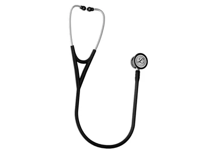 Littmann Cardiology IV - 6177C - negru - piesă de ascultare cu finisaj oglindă