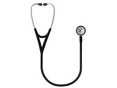 Littmann Cardiology IV - 6177C - negru - piesă de ascultare cu finisaj oglindă