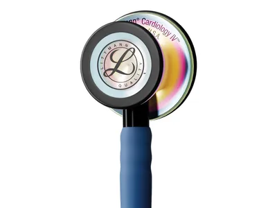 Littmann Cardiology IV - 6242C - albastru navy - piesa toracica rainbow luciu inalt