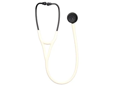 Littmann Cardiology IV - 6186C - alabaster - black finish - black stem