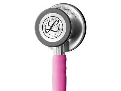 Stetoscop Littmann Cardiology IV - 6159C - roz deschis - finisaj inox