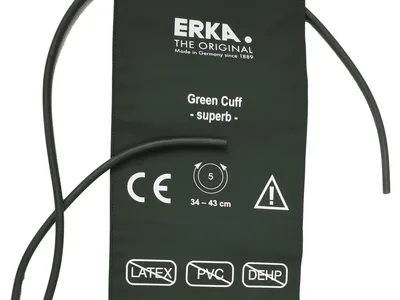 Manșetă Erka Superb Green 2 tuburi - adult L - pentru Erka Vario