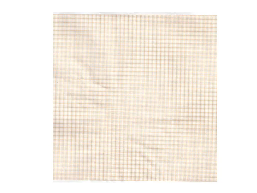 Hârtie termică ECG 215x25 mm x m role - grilă portocalie