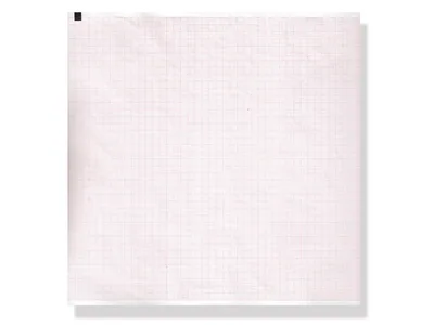 Hârtie termică ECG 210x280mm x215s pachet - grilă portocalie