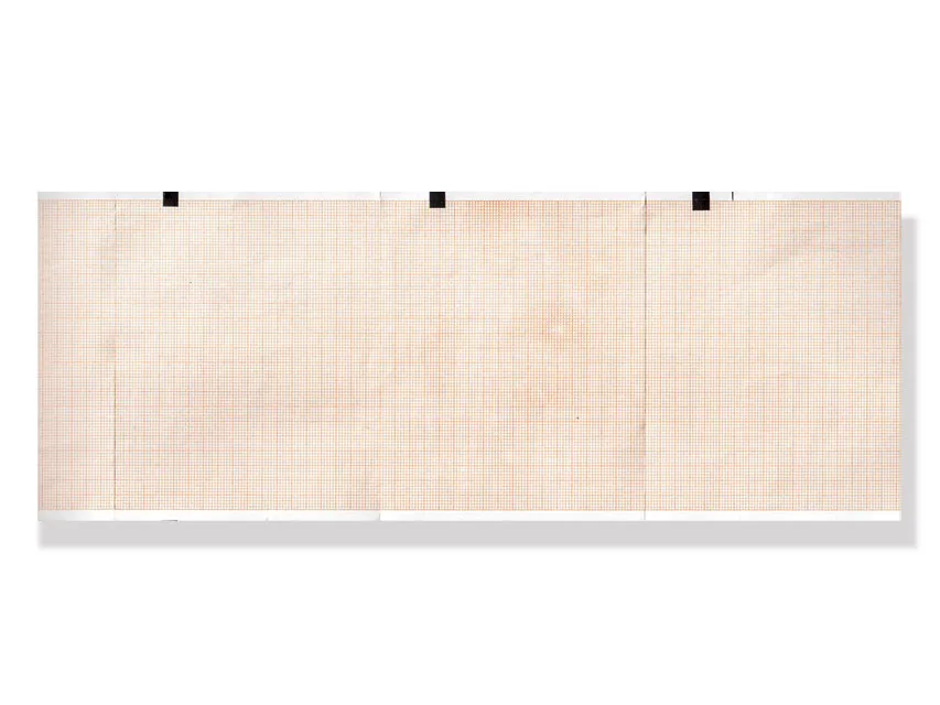 Hârtie termică ECG 114x90mm x200s pachet - grilă verde