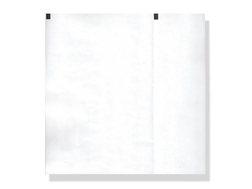 Hârtie termică ECG 210x140mm x215s pachet - grilă albă