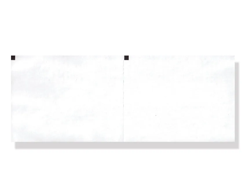 Hârtie termică ECG 110x140mm 143s pachet - grilă albă