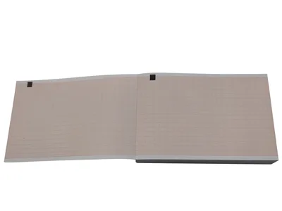 Hârtie termică ECG 100x150mm x200s pachet - grilă portocalie