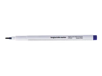Marker chirurgical pentru piele - vârf simplu 1.0 mm - steril
