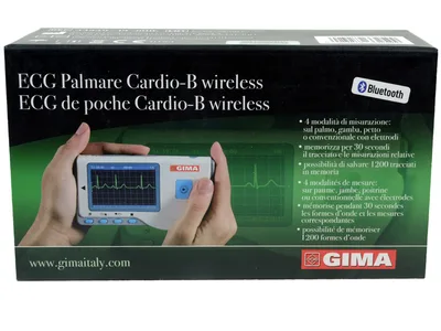 Cardio-B Bluetooth palm ECG cu software