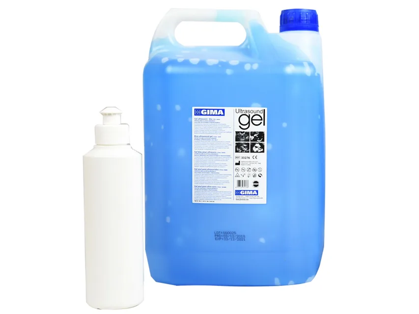 Gel pentru ultrason - recipient 5 l - albastru
