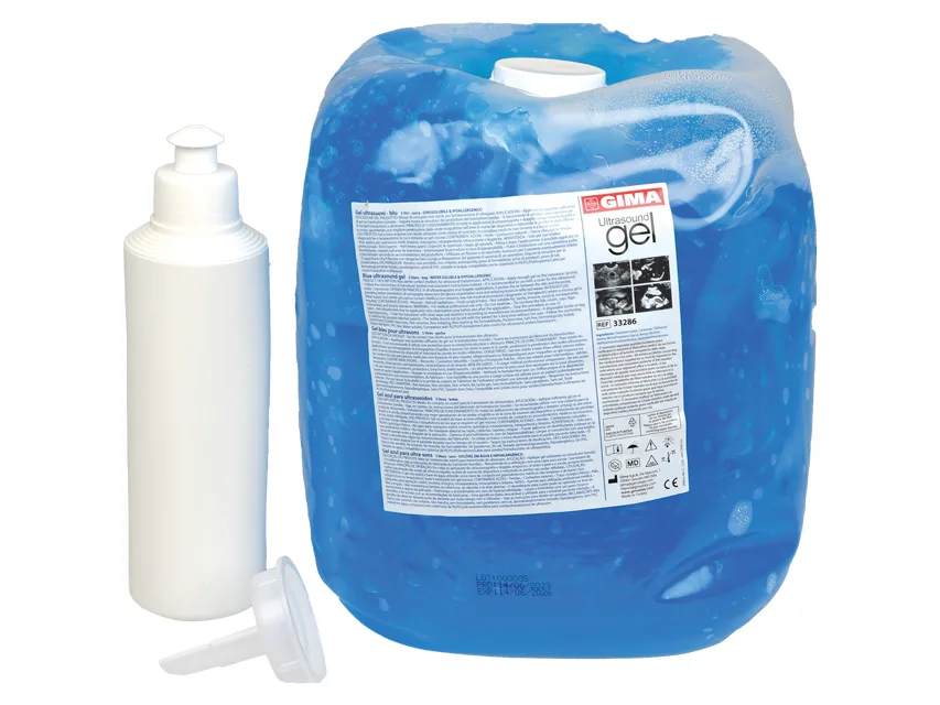 Gel pentru ecografie - punga 5 l - albastru